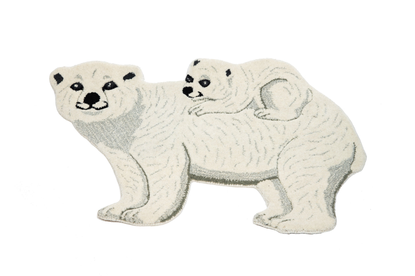Tappeto Polar bear and her cub 3