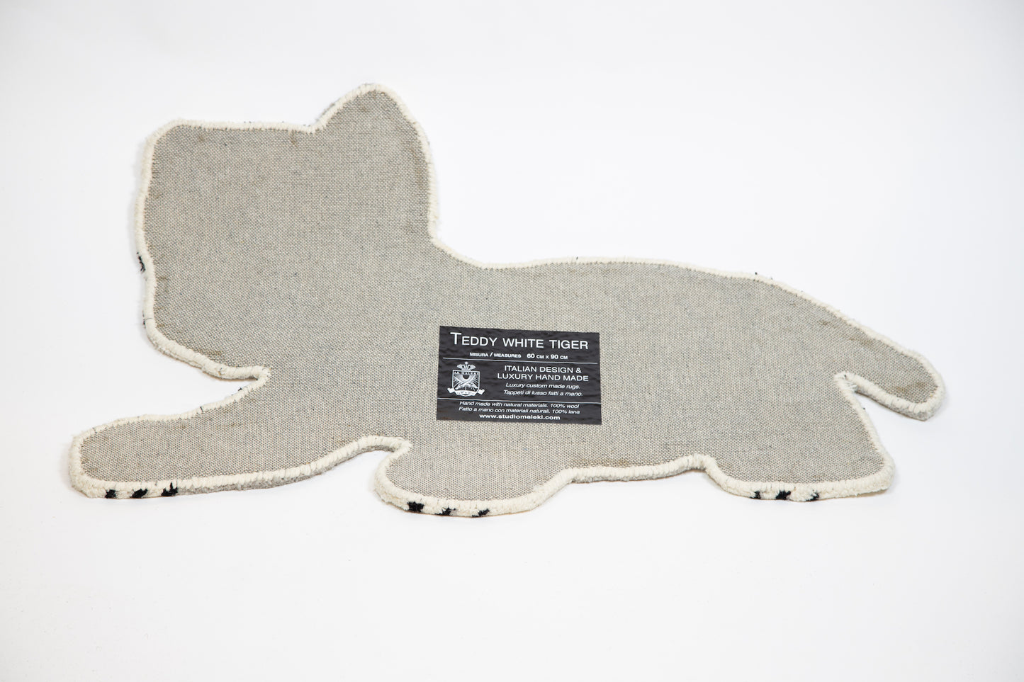Tappeto Teddy White Tiger