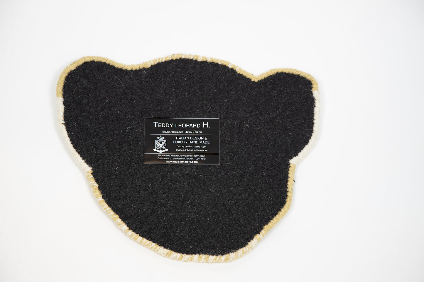 Tappeto Testa Teddy Leopard