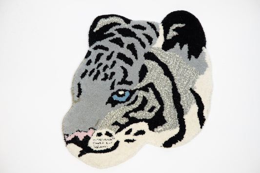 Tappeto Testa White Tiger