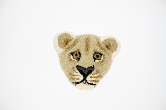 Tappeto Testa Baby Lion