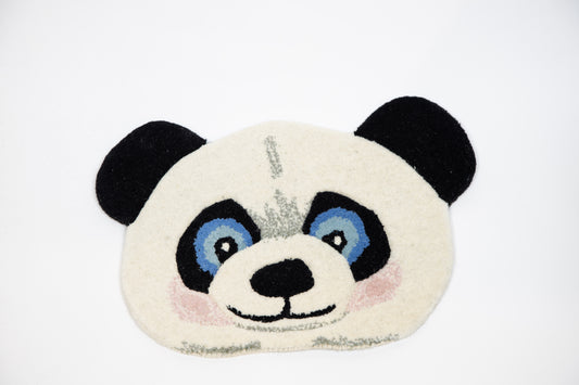 Tappeto Testa Teddy Panda 1