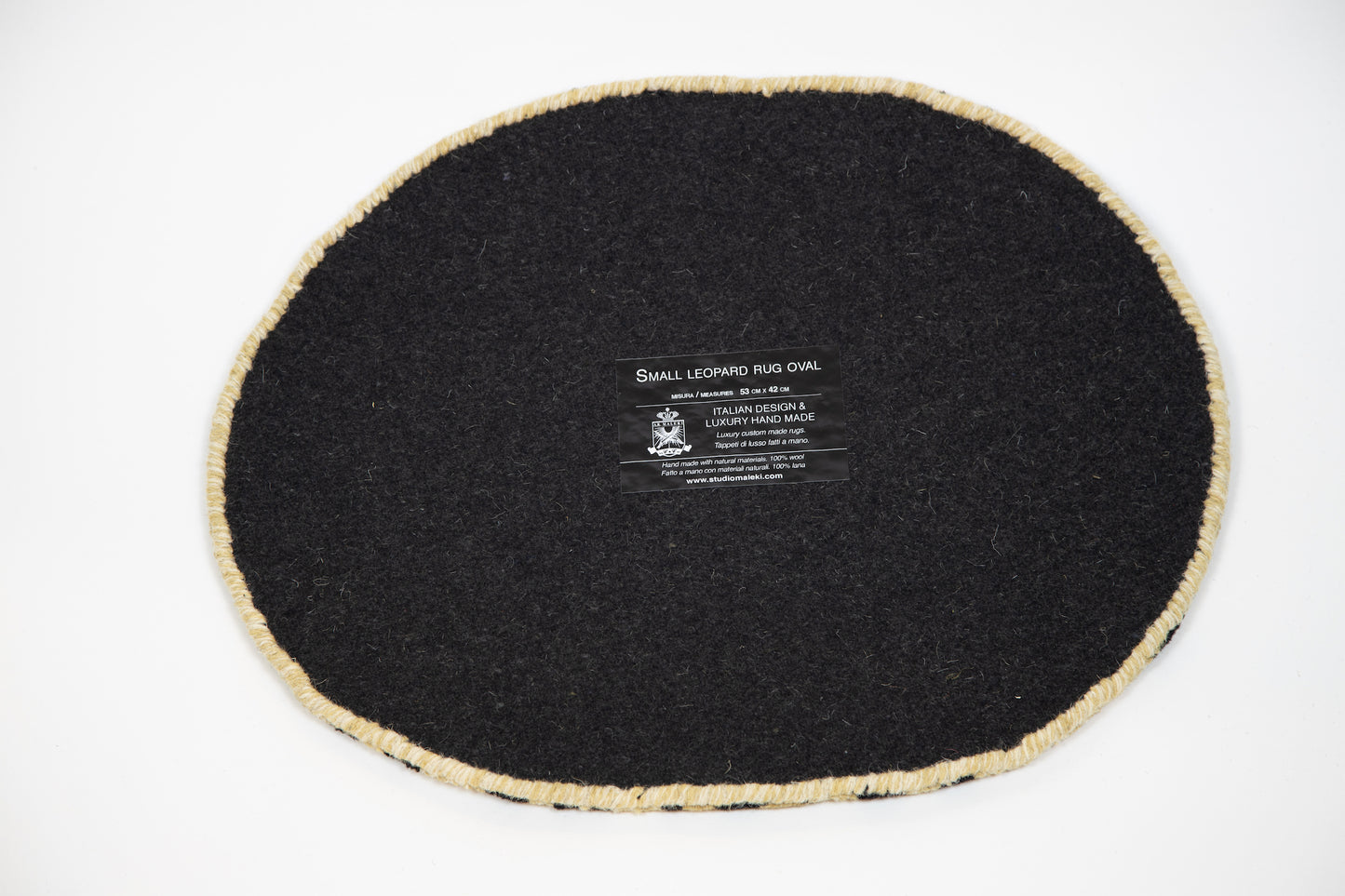Tappeto Ovale Small Leopard
