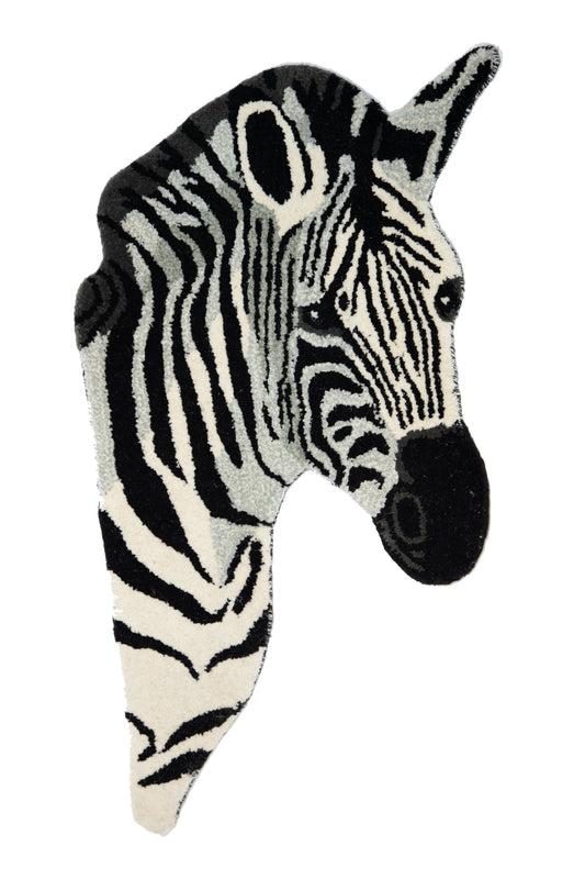 Tappeto Testa Zebra on the Grass