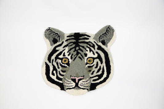 Tappeto Testa White Tiger