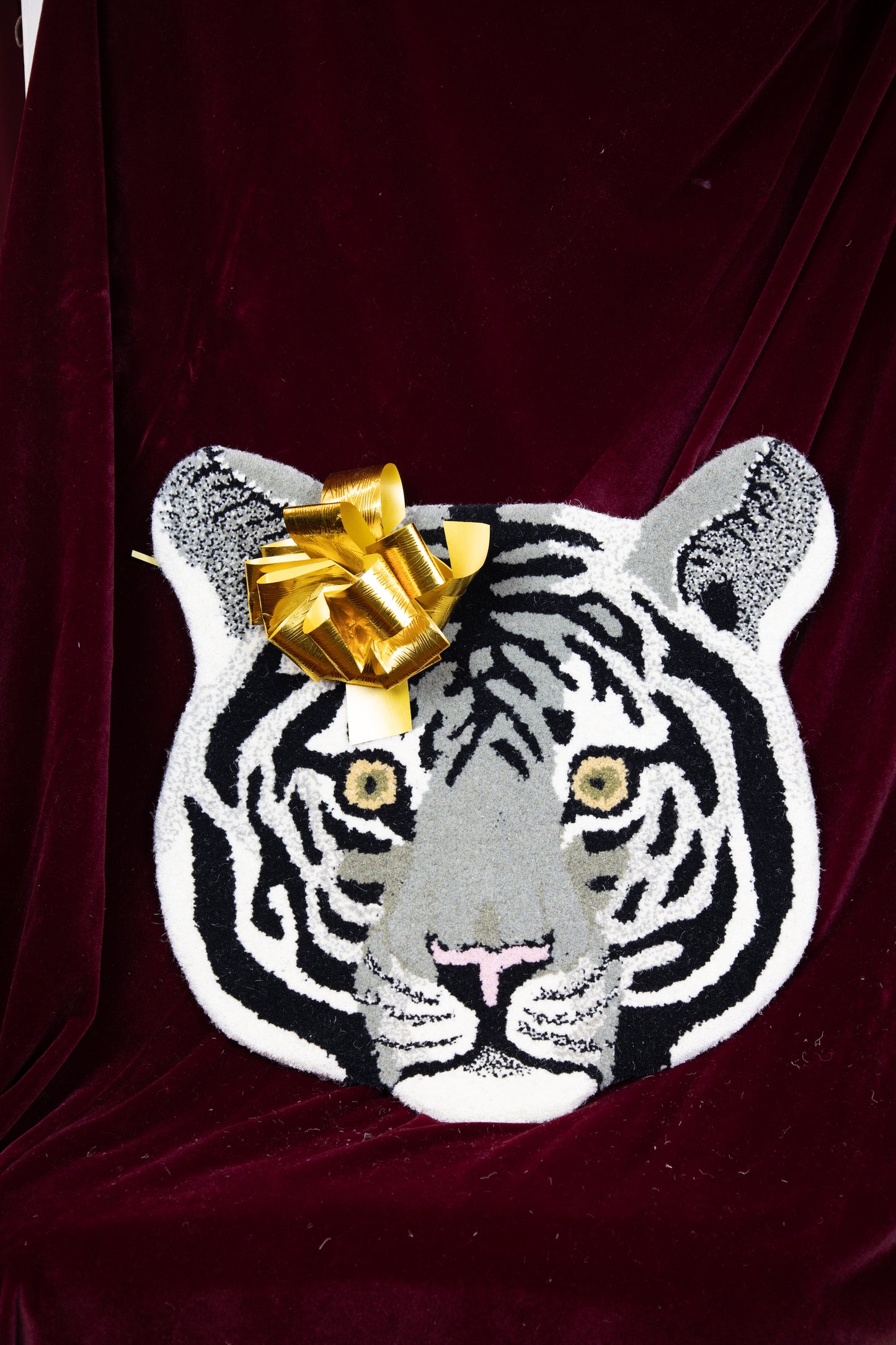 Tappeto Testa White Tiger
