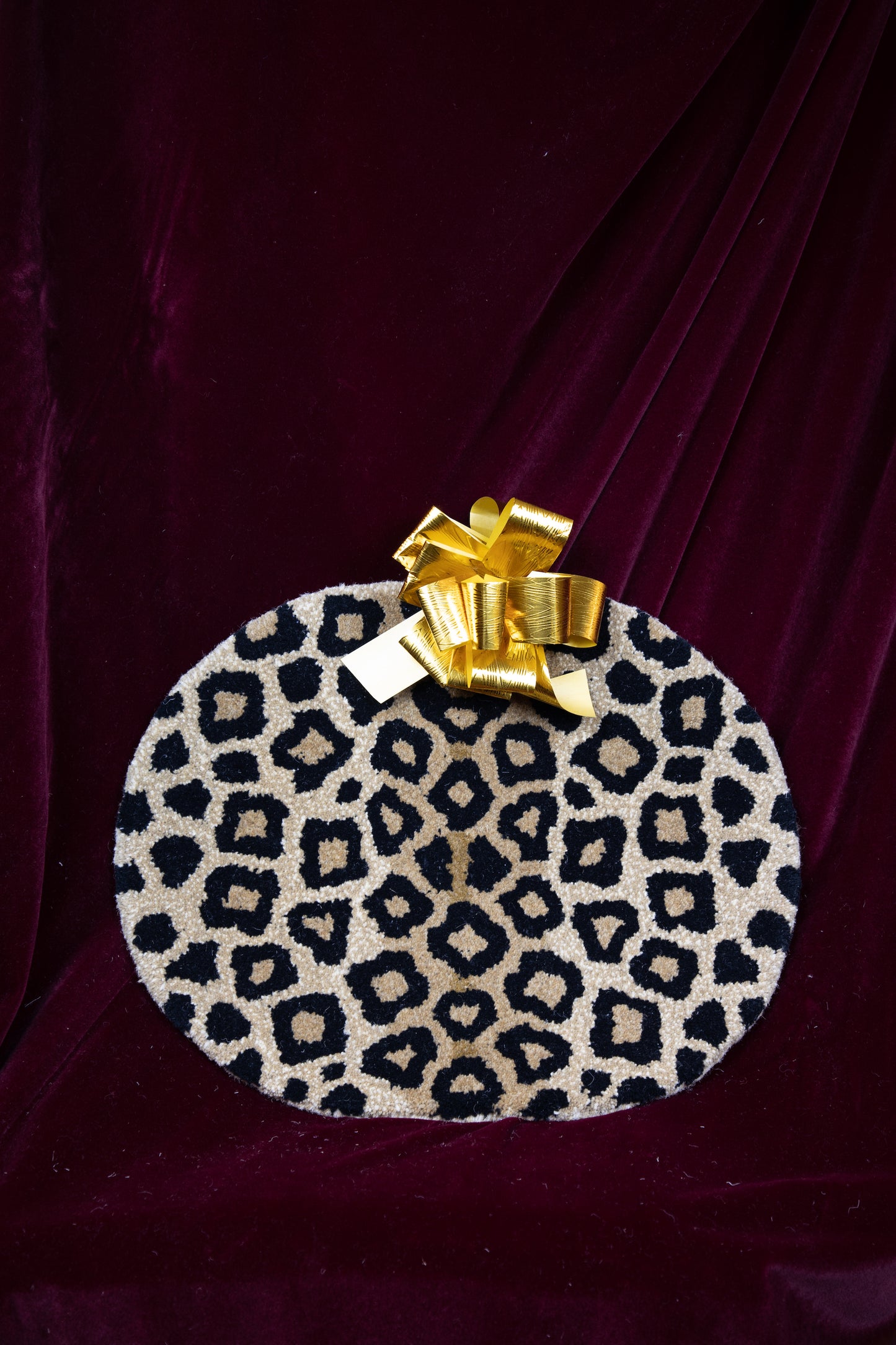 Tappeto Ovale Big Leopard Skin