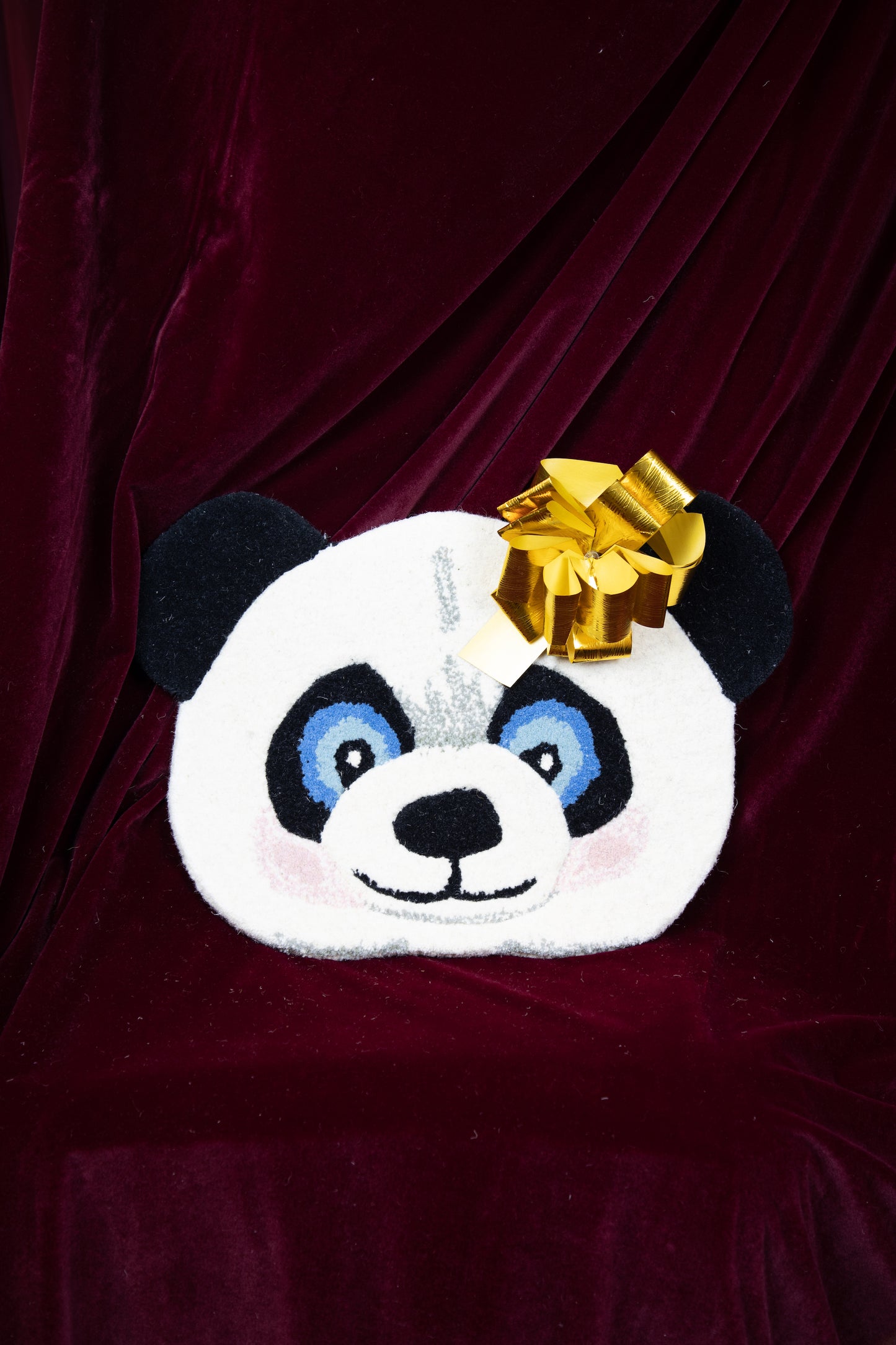Tappeto Testa Teddy Panda 1