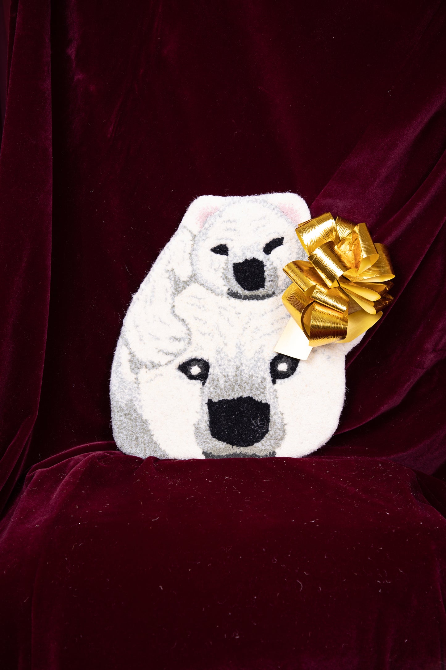 Tappeto Testa Polar Bear and Her Cub 1