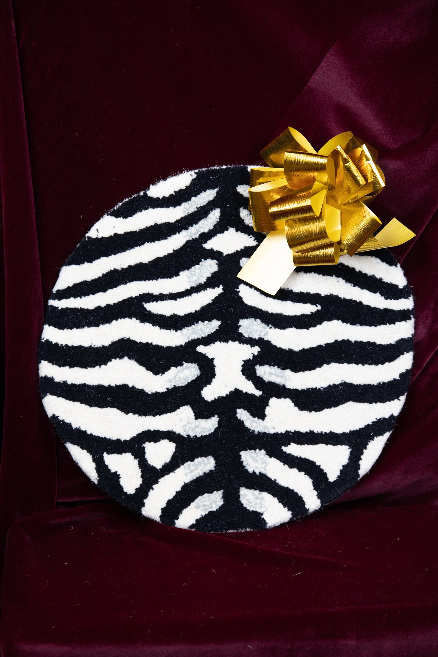Tappeto Ovale Zebra