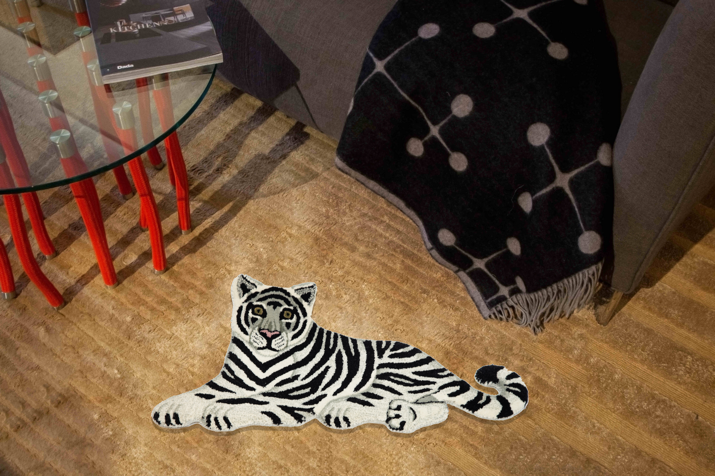 Tappeto White Baby Tiger