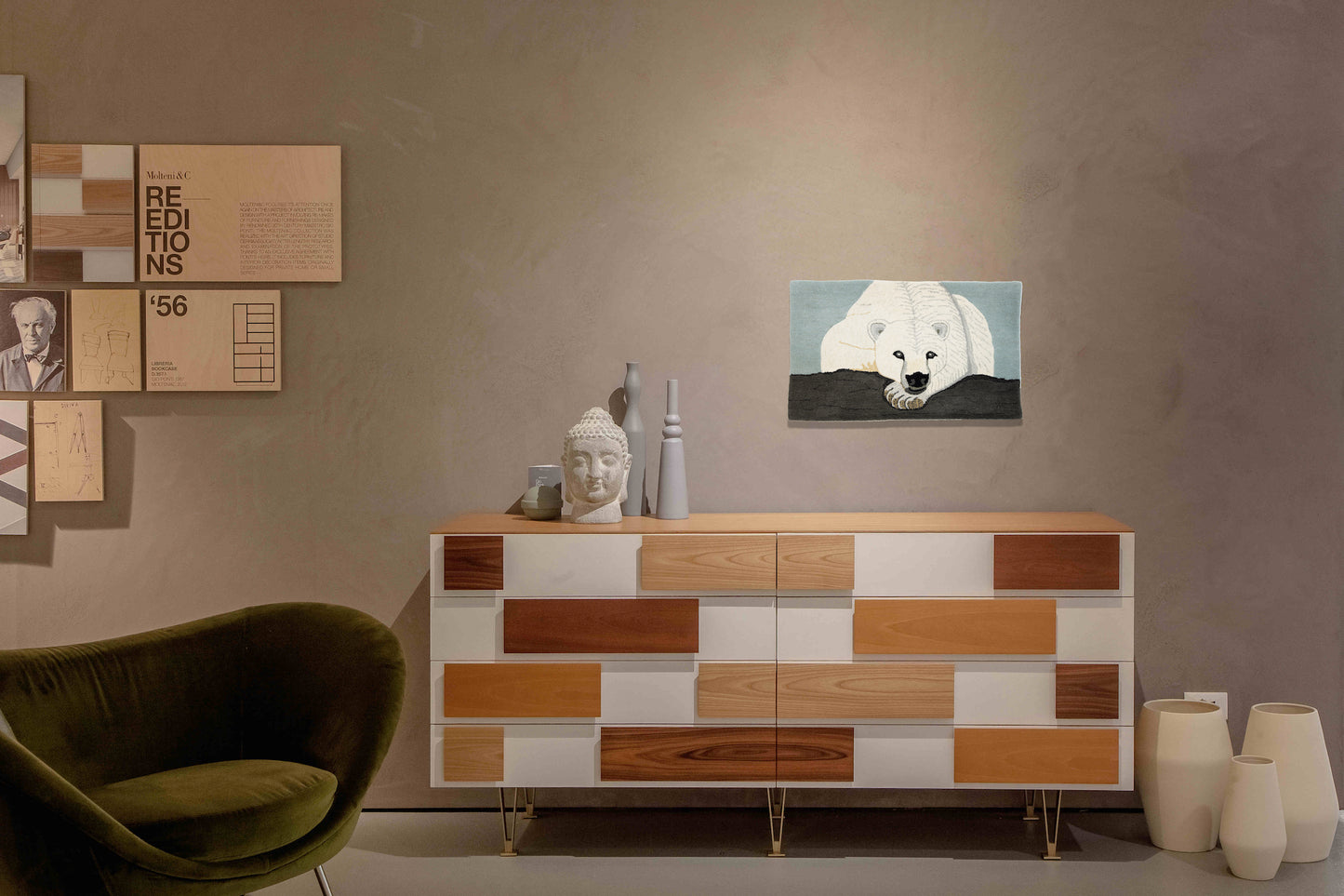 Tappeto Sleeping Polar Bear