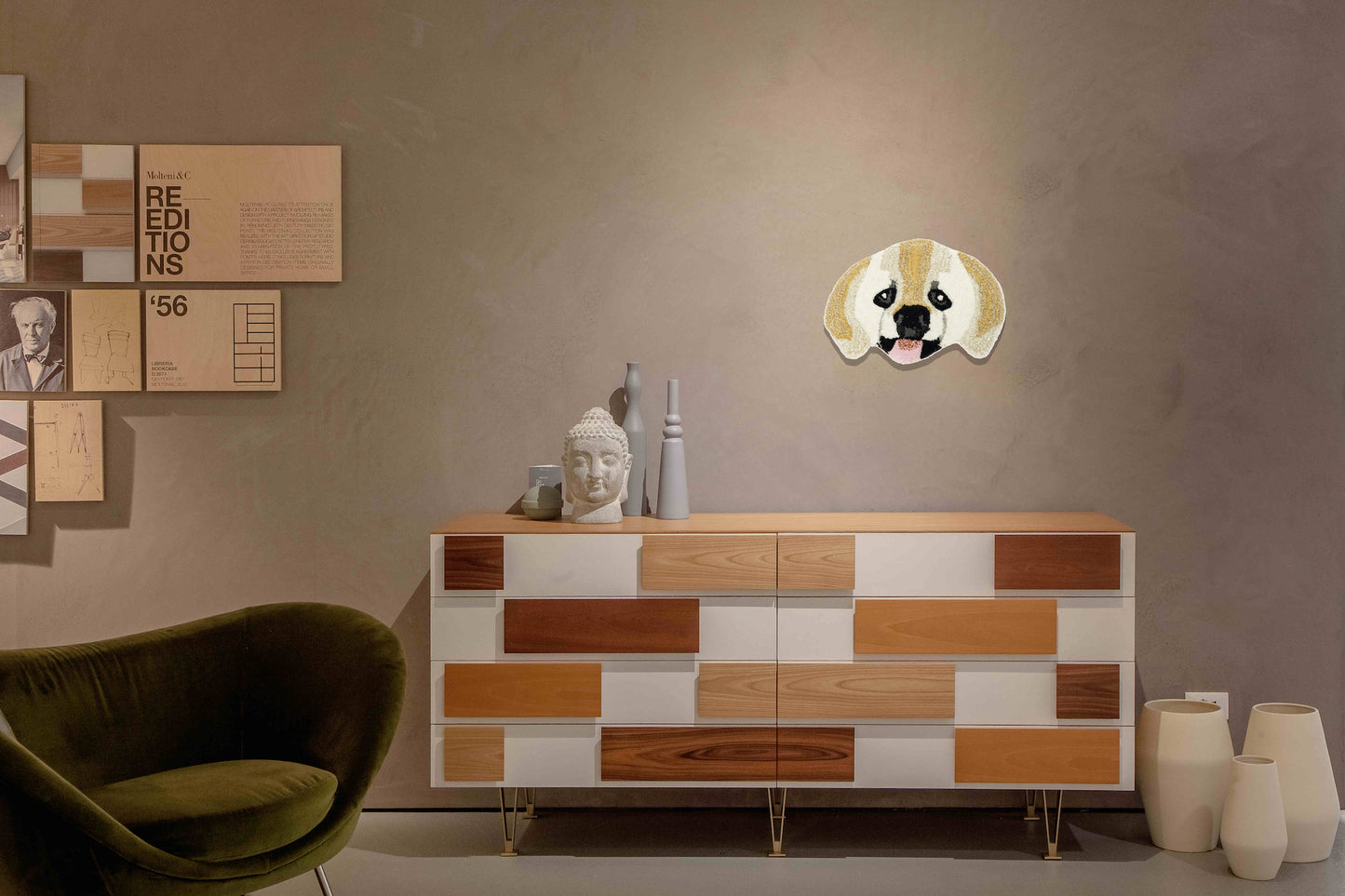 Tappeto Testa Dog 9