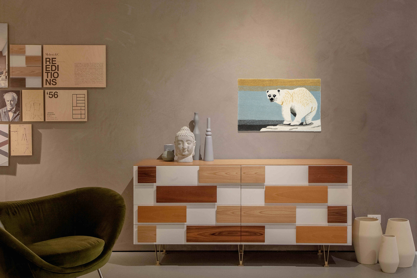 Tappeto Polar Bear on Artic