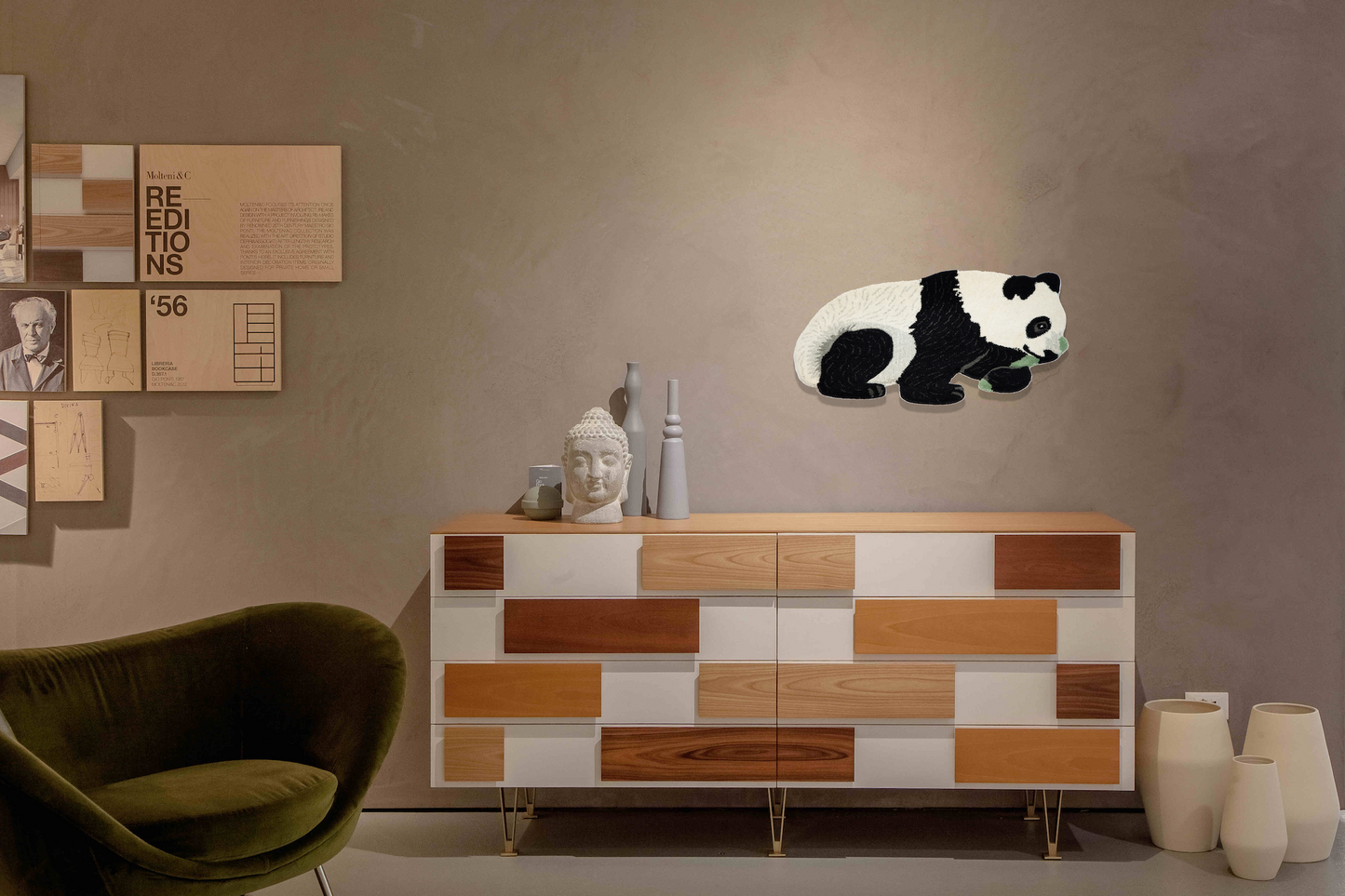 Tappeto Teddy Panda 3