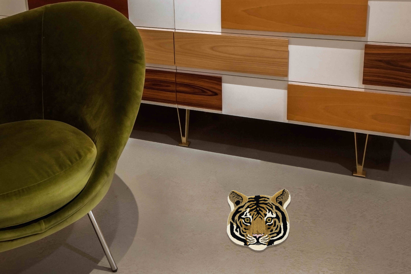 Tappeto Testa Tiger