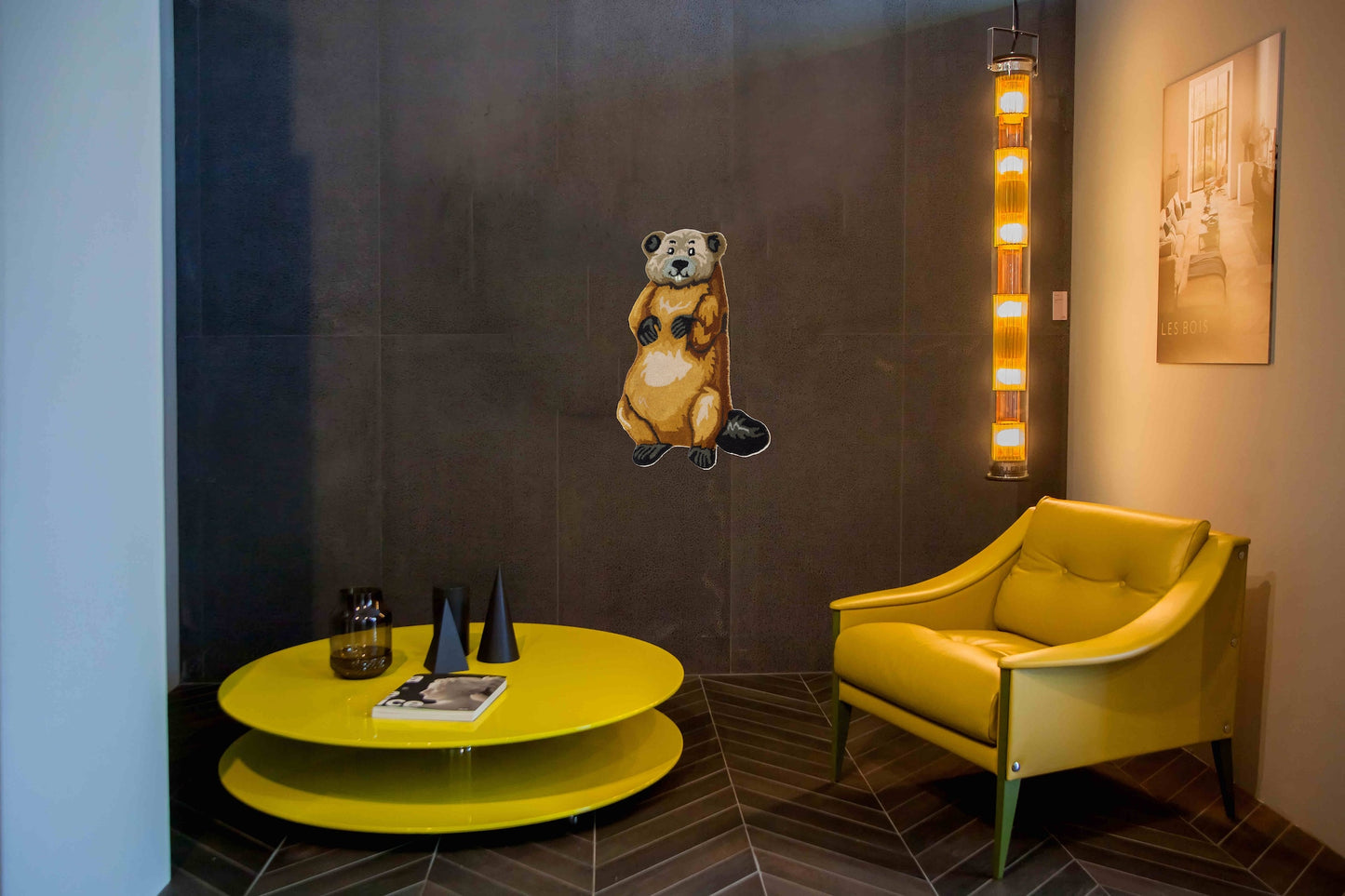 Tappeto Teddy Beaver