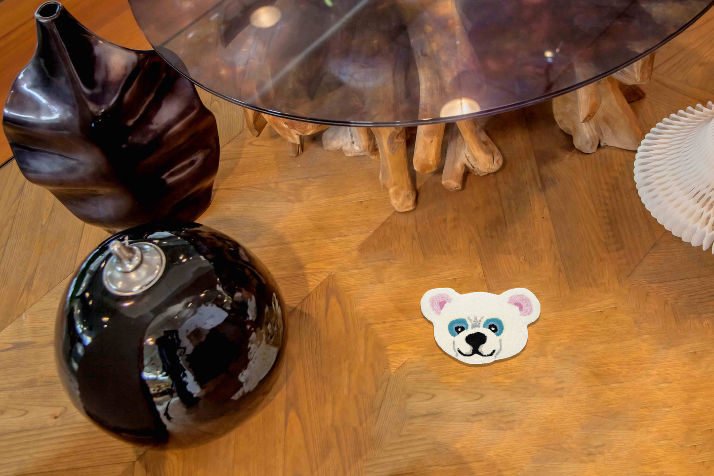 Tappeto Testa Teddy Bear 1