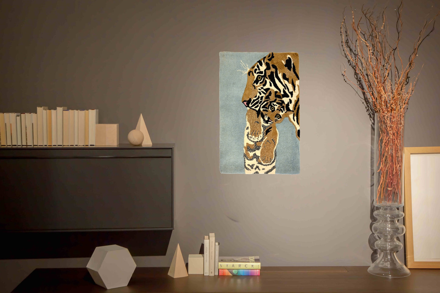 Tappeto Tiger and Her Cub