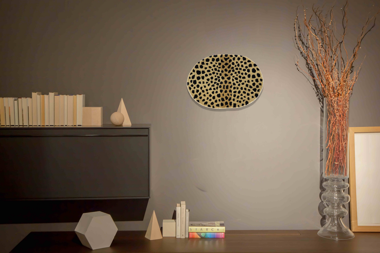 Tappeto Ovale Small Leopard
