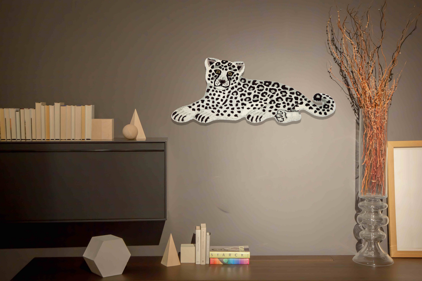 Tappeto White Baby Leopard