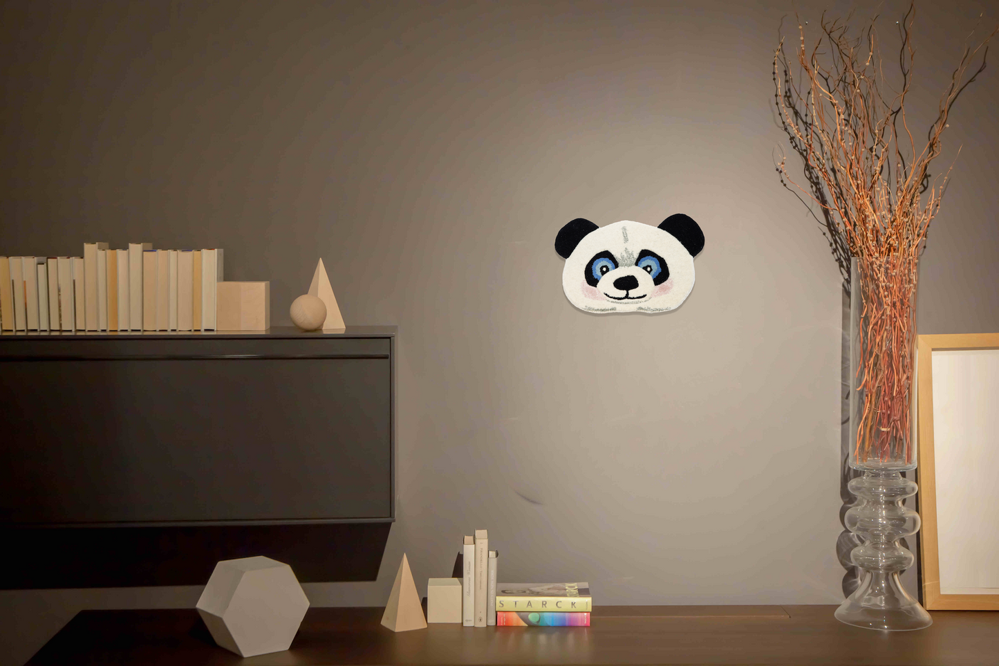 Tappeto Testa Teddy Panda 1