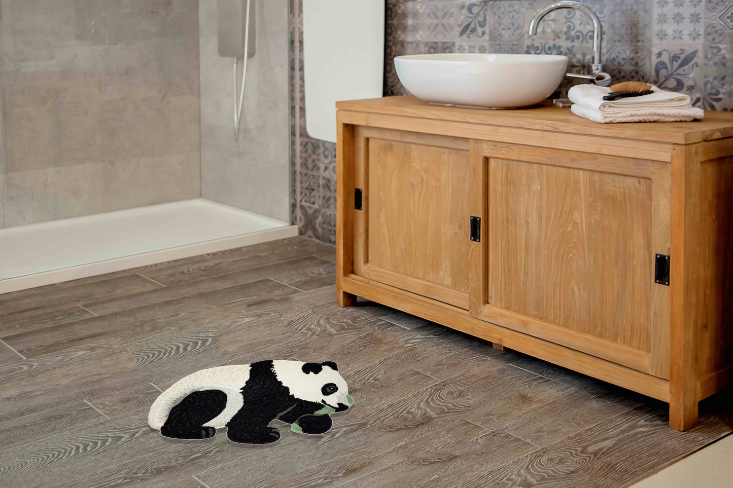 Tappeto Teddy Panda 3