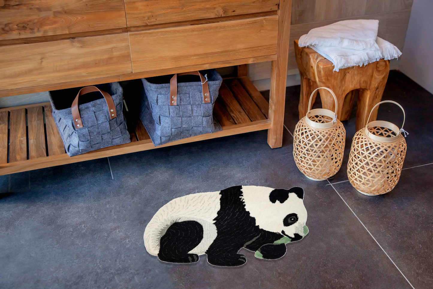 Tappeto Teddy Panda 3