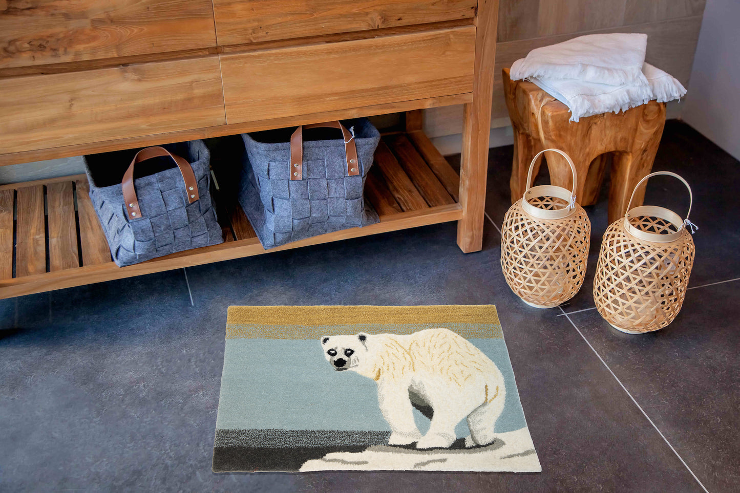 Tappeto Polar Bear on Artic