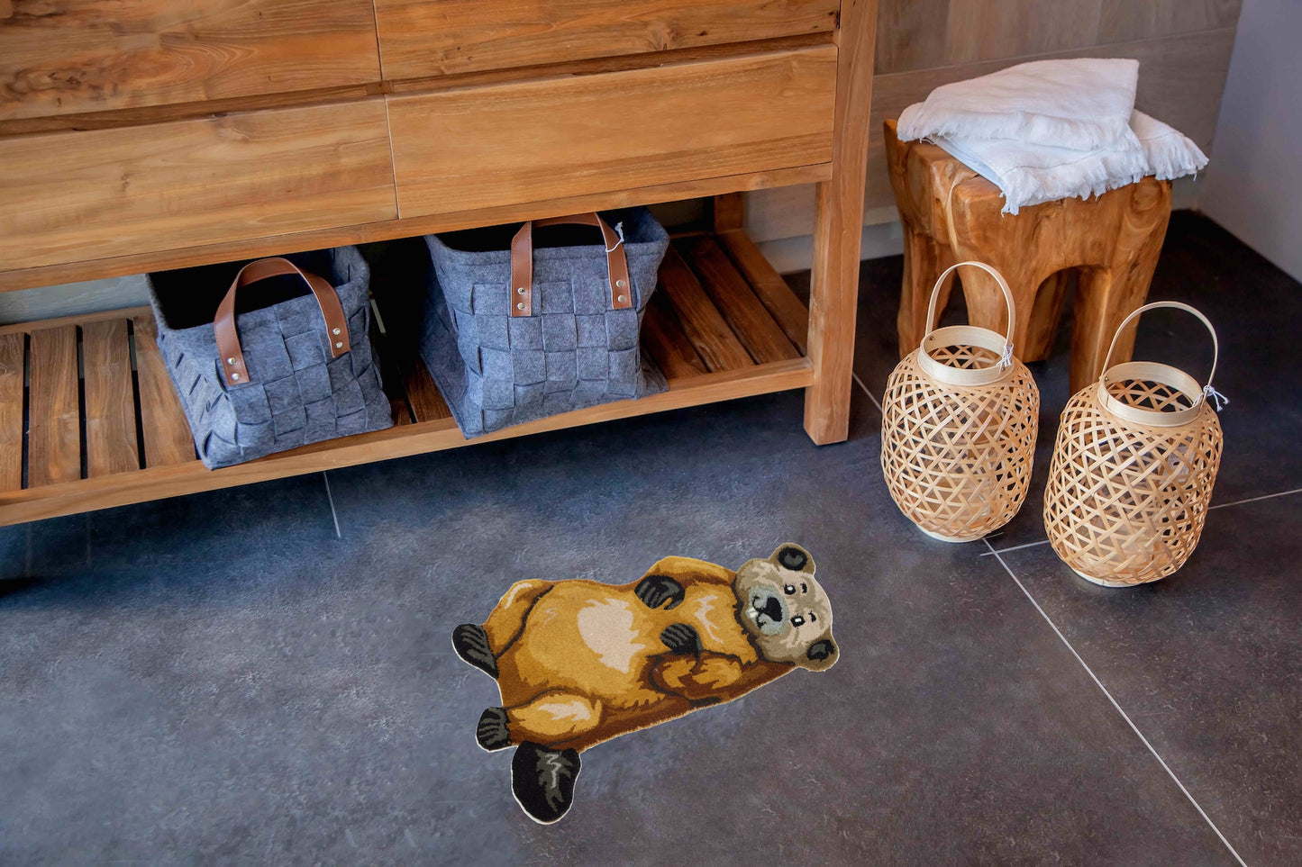 Tappeto Teddy Beaver