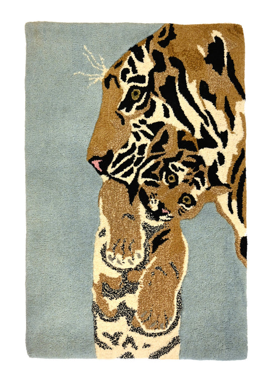 Tappeto Tiger and Her Cub