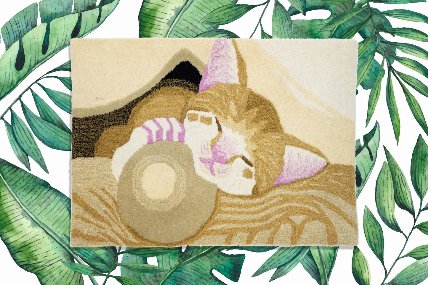 Tappeto Cat with ball