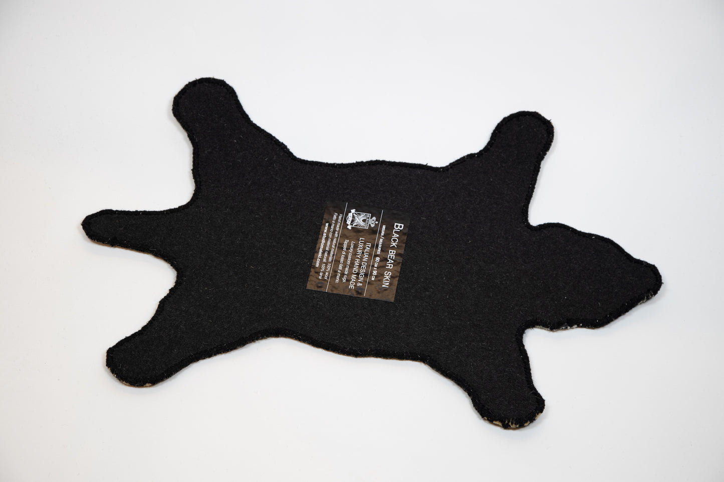 Tappeto Black Bear Skin