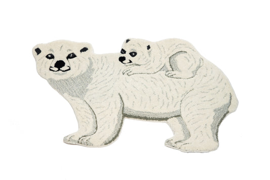 Tappeto Polar bear and her cub 3