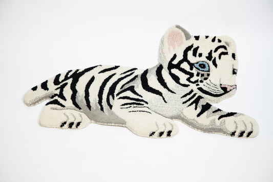 Tappeto Teddy White Tiger