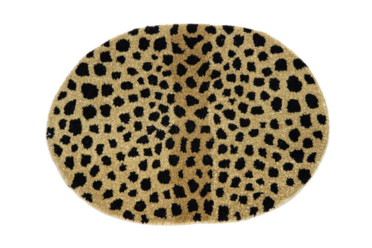 Tappeto Ovale Small Leopard