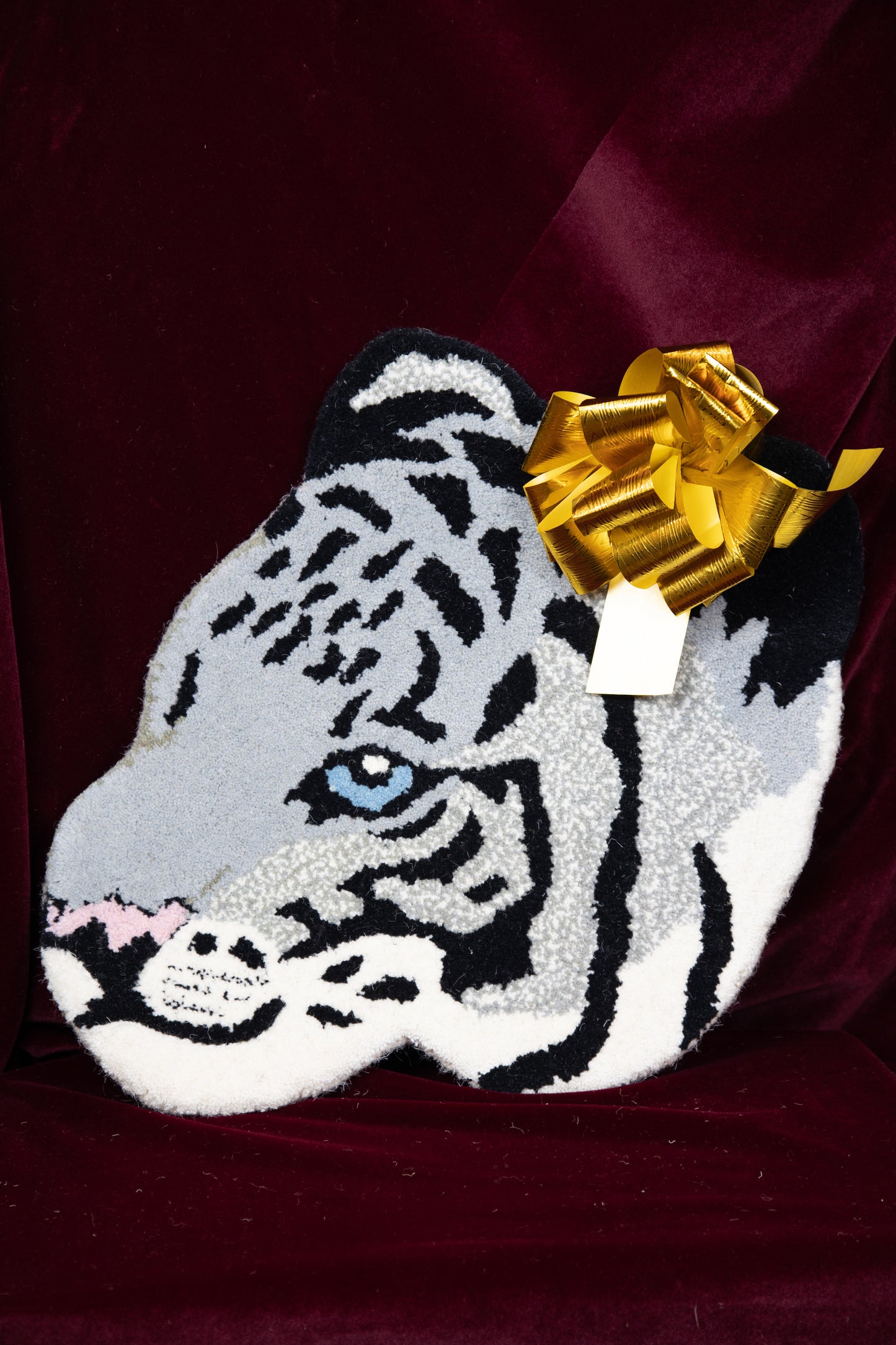 Tappeto Testa White Tiger