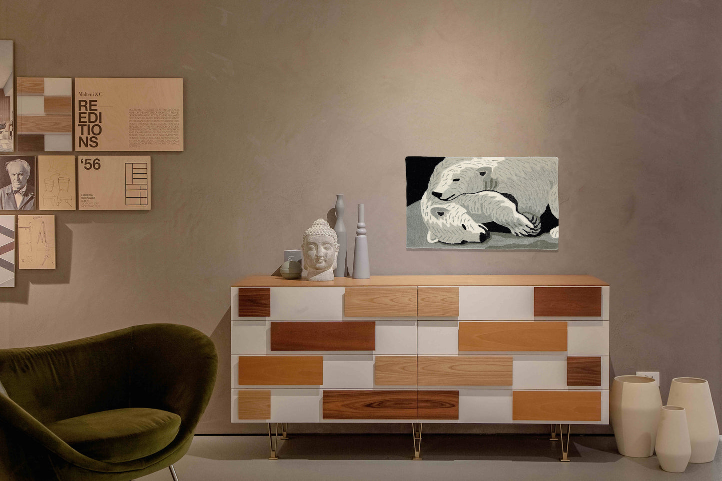 Tappeto Sleeping Polar Bear 2