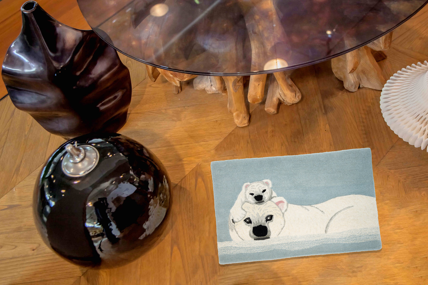 Tappeto Polar Bear and Her Cub 1