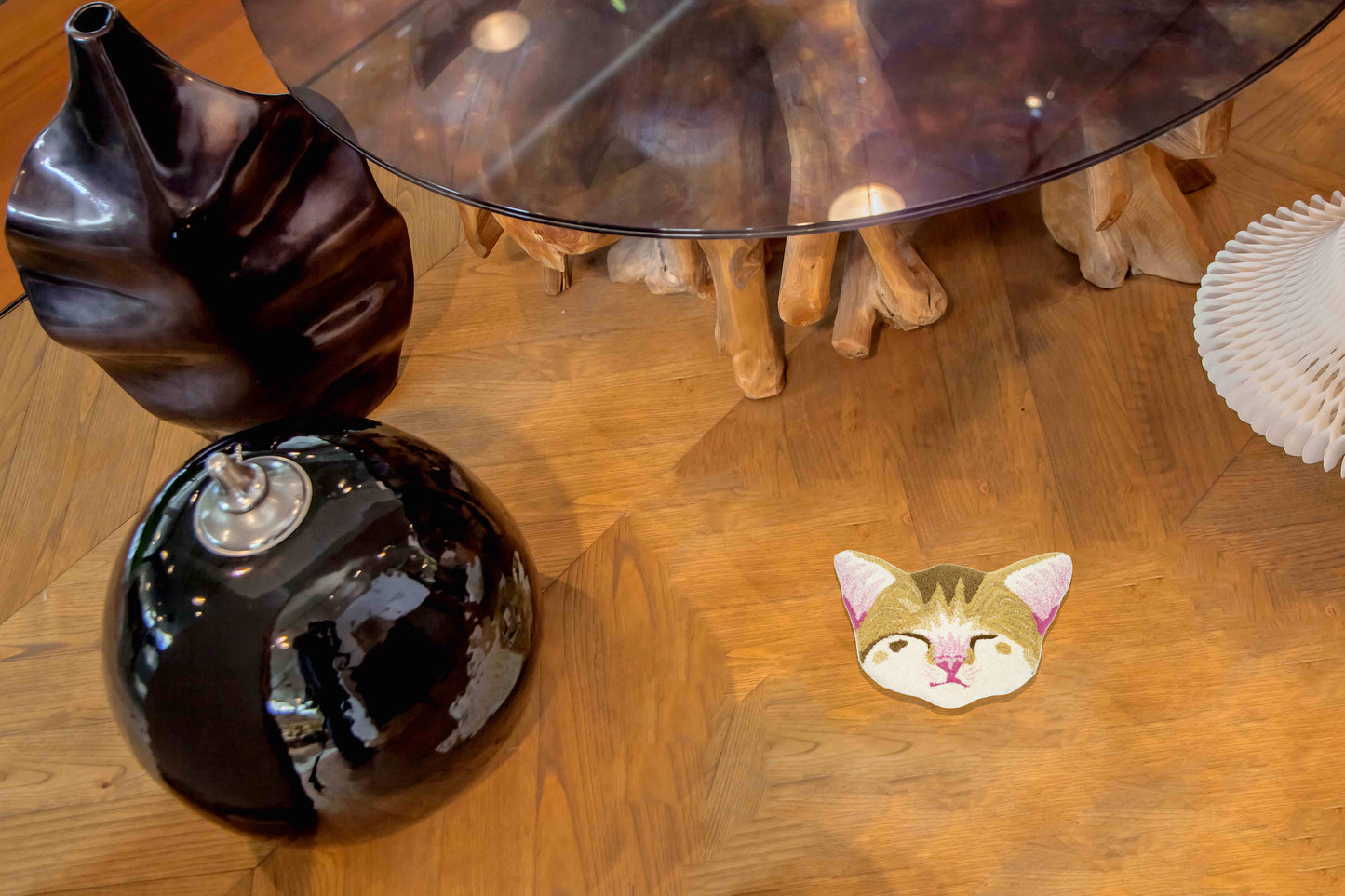 Tappeto Testa Cat with Ball