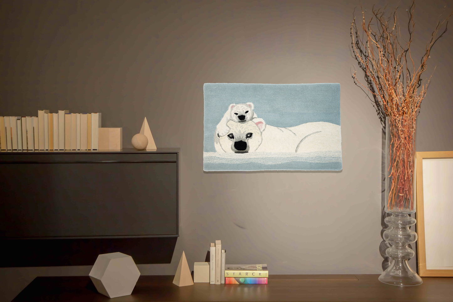 Tappeto Polar Bear and Her Cub 1