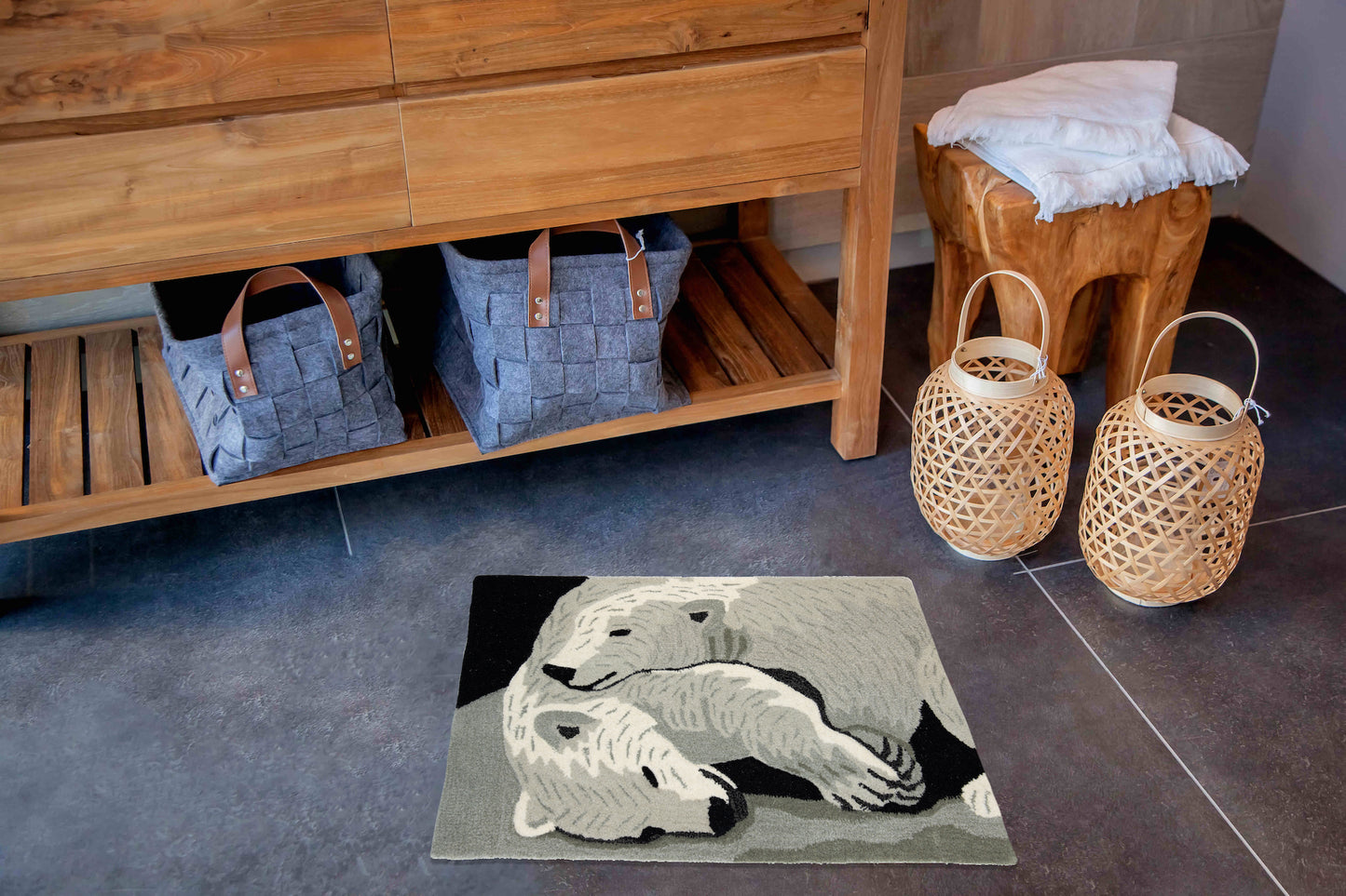 Tappeto Sleeping Polar Bear 2