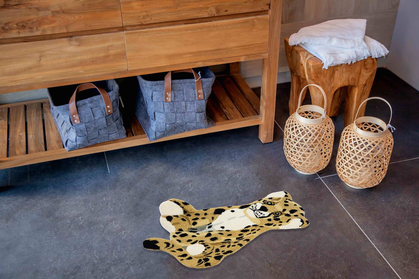 Tappeto Teddy Leopard