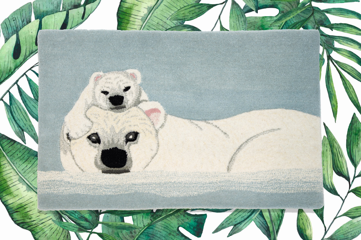 Tappeto Polar Bear and Her Cub 1